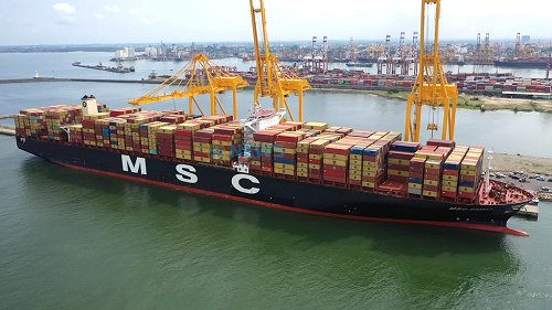 Sri Lanka : East Container Terminal at the port of Colombo inaugurates operations with arrival of first ship