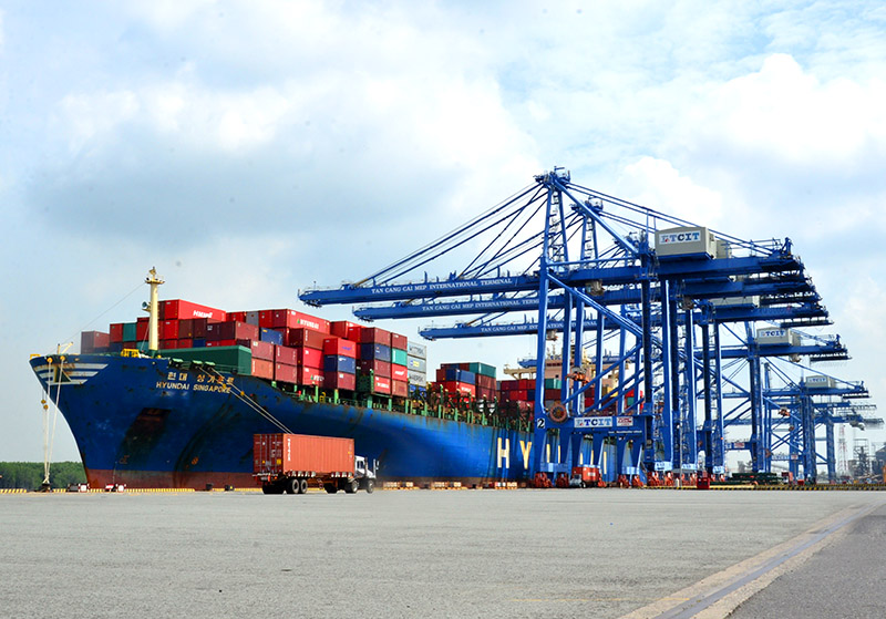 Cụm cảng Cái Mép - Thị Vải duy trì đà tăng trưởng khả quan
