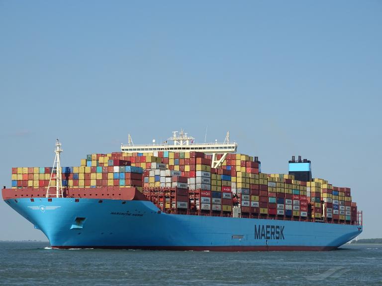 Việt Nam sắp đón 'siêu tàu' chở container lớn nhất thế giới | Giao thông |  Vietnam+ (VietnamPlus)