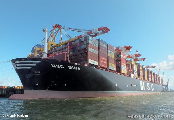 MSC Mina - Cargo Ship, IMO 9839260, MMSI 351862000, Callsign 3ENB2, Flag  Panama - vesseltracker.com